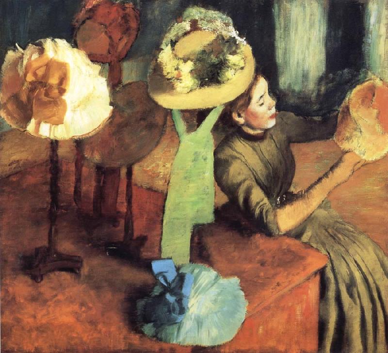 Edgar Degas La Boutique de Mode France oil painting art